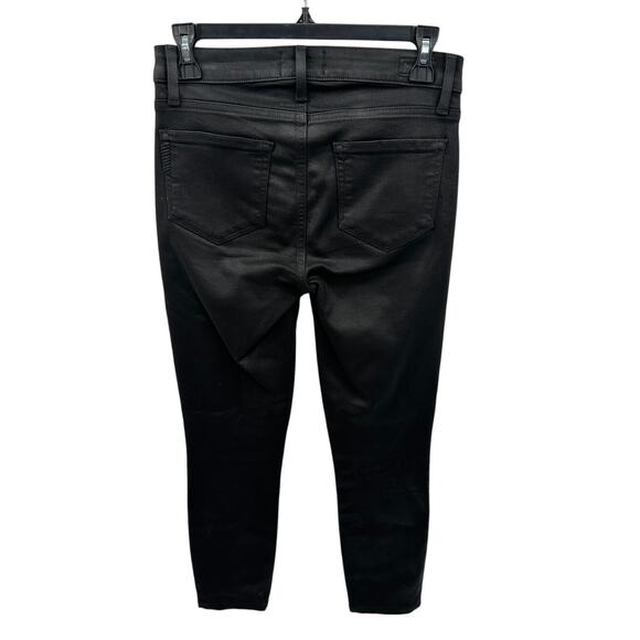 PAIGE DENIM Hoxton Ankle in Black Fog Luxe Coating // 26 - Picture 8 of 10